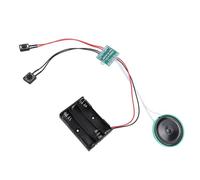 CCYLEZ 60 Seconds DIY Sound Recorder Module Easy Setup Loop Playback Ideal for Xmas Greeting Cards Creative Applique 1.57" Size