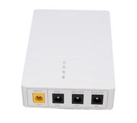 CCYLEZ 6000mAh 27W Mini UPS, 3 Port DC Output for Router Modem & Quick Phone Charging, Portable Backup Battery for WiFi, Security Camera, Emergency Power During Outage