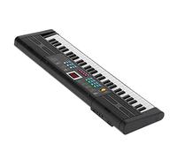 CCYLEZ 61 Keys Keyboard Piano with Microphone for Kids | Electric music instrument, supports USB power supply, small music stand included