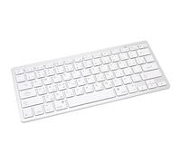 CCYLEZ 78 Keys Wireless Bluetooth Keyboard for Arabic, German, French, Spanish, Portuguese, Korean, Italian Layout, Black, Contemporary Style