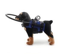 CCYLEZ Blind Dog Bumper Guards, Easy Fixation Pet Harness Guiding Device Lightweight Unhindered Mobility High Comfort for Blind Pets (S)
