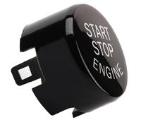 CCYLEZ Car Engine Start Stop Button for F30 G/F Disk Bottom, Durable ABS Replacement with Anti-Scraping Protection for Car Interior, Easy Installation (Black)