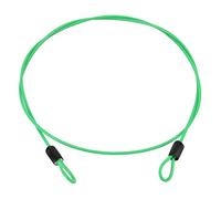CCYLEZ Cycling Sports Cable Lock 100% New Steel Wire Security Loop Cable for and Scooter - Mini Size, Available in Three Colors (Green)