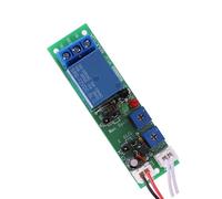 CCYLEZ DC 5V 12V 24V Adjustable Timer Relay Module for Delay On/Off Switch Automation Equipment (DC 12V 0-24 hours adjustable)