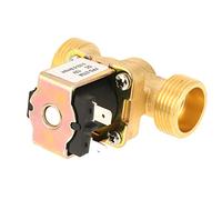 CCYLEZ DC12V Brass Electric Solenoid Valve Normally Closed for Water Applications 1pc Durable Efficient 300mA