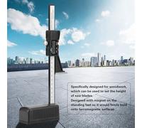 CCYLEZ Digital Height Gauge Tool for Woodworking with Magnetic Base, 0-150mm Range, Lightweight Engineering Plastic Design