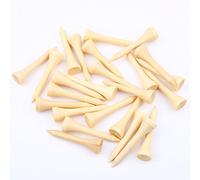 CCYLEZ Eco-Friendly Durable Wooden Tees 100 Pcs Set, Adjustable Design