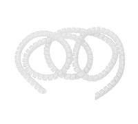 CCYLEZ Electric Scooter Spiral Cable Wrap | Universal Plastic Brake Line Protector for M365 Pro Accessories (White)