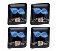 CCYLEZ EMF Protection Sticker 10 Pack Thin Lightweight Silicone Shield for Smartphone Tablet Laptop Computer WiFi Printer Electronic Devices Neutralizer (Style 1)