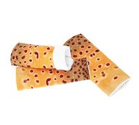 CCYLEZ Fishing Finger Guards 3PCS Durable Elastic Protective Accessories for Anglers Polyester Yellow Fish Skin Pattern 2.36inch