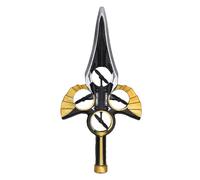 CCYLEZ Flying Sword Rc Airplane, Remote Flying Sword Intelligent Gesture Control Plane with Multi Colored LED Lights, Rc Helicopter Handheld Toy for Youth and Adults Gift (Black Gold)