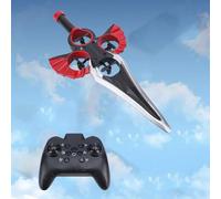 CCYLEZ Flying Sword RC with 20 Min Flight Time & Gyro Stabilizer, EVA Foam Drone Toy, Colorful LED Lights, One Key Start, Gift for Kids Boys Beginners (Red)