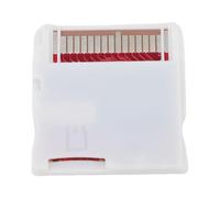 CCYLEZ Game Backup Device Card for 3DS High Speed Reading Writing Supports 128G Memory Card, with ABS Material for MD GB GBC FC PCE Emulator (WOOD HK White Set)