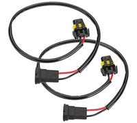 CCYLEZ H11 9006 Headlight Fog Light Connector Adapter Cable with High-Efficiency Copper Wire for Car Fog Drive Lamps 2pcs