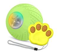 CCYLEZ Interactive Dog Toy Low Noise Design Jolly Ball for Dogs Cat Ball Safe Material for Pets' Fun (Remote-control)