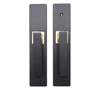 CCYLEZ Keyed Entry Door Lever High Security Heavy Duty Aluminum Alloy Lock for Bathroom Bedroom, Complete Lock Set 9.25in