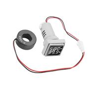 CCYLEZ LED Digital Display AC Voltage Current Meter 22mm 0-100A High