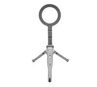 CCYLEZ Magnetic Phone Stand Tripod, Aluminum Alloy Foldable for Phone 12/13/14/15 Series with Non Slip Feet Hook for Selfie Video Recording