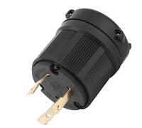 CCYLEZ NEMA L5-30 30A 125V Twist Lock Electrical Plug Connector for Generators, Durable 3 Wire Design, -Resistant Housing, 1 Pack