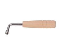 CCYLEZ Piano Tuning Wrench Professional Wooden Handle Tool for Harp Adjustment, Durable Metal and Wood, Portable Design 1 Unit