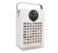 CCYLEZ Portable Air Conditioners, 3-in-1 Evaporative Air Cooler with 3 Speed, 700ML Water, 7 Color Light, 4-6H Runtime, Low Noise, for Bedroom Camping Office