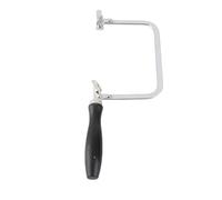 CCYLEZ Portable Jewelry Saw Bow Tool for DIY Cutting and Jewelry Processing - Ergonomic U Shaped Handle with 12 Blades