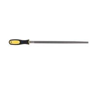 CCYLEZ Round Mill File 12in Ergonomic Steel Handle Tool (12-inch Medium