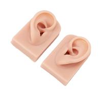 CCYLEZ Silicone Ear Model Flexible Soft Reusable Simulated Human Skin Ear