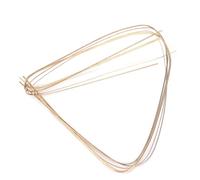 CCYLEZ Silver Copper Aluminum Alloy Welding Rods 4pcs Durable Soldering Wire for Jewelry Making Flexible Use