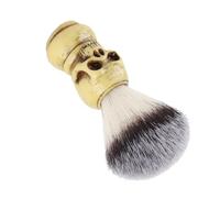 CCYLEZ Skull Head Beard Shaving Brush Densely Filled for Gentlemen Grooming At Home Travel