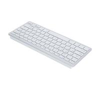CCYLEZ Spanish Wireless Bluetooth Keyboard, Ultra Slim Compact Keyboard, Silent, Lightweight and Portable for Business Work, for Laptop Computer Desktop