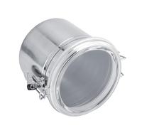 CCYLEZ Stainless Steel Coffee Container Vacuum Sealed Jar for Sugar and Beans, Large Capacity Storage for Home and Kitchen, Eco-Friendly Material (Medium)