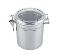 CCYLEZ Stainless Steel Coffee Container Vacuum Sealed Jar for Sugar and Beans, Large Capacity Storage for Home and Kitchen, Eco-Friendly Material (Large)