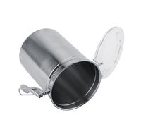 CCYLEZ Stainless Steel Coffee Container Vacuum Sealed Jar for Sugar and Beans, Large Capacity Storage for Home and Kitchen, Eco-Friendly Material (XL (40.9 X 25.2in))
