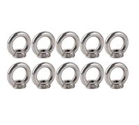 CCYLEZ Stainless Steel Lifting Eye Nut Durable High Strength Fastener (M8)