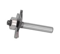 CCYLEZ T Slot Router Bit 3 Flute 1/4in Shank Durable Tungsten Steel Blade