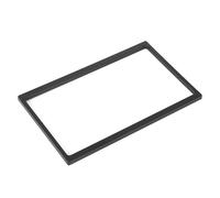 CCYLEZ Universal Car Fascia 2 Din DVD Audio Frame Black for 178x102mm
