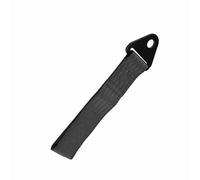 CCYLEZ Universal High Strength Tow Strap with Solid Steel Bracket for Towing Cars Up to 10,000 Lbs in Racing and Off-Road Situations (Black)