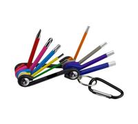 CCZRD 1.5mm-10mm Color Coded Ball-End Hex Allen Key L Wrench Set Torque Long Metric with Sleeve Hand Tools Bicycle Accessories Made Well Flexible Use(S)