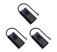 CCZRD 12V Car Air Pump Portable Self Propelled High Precision Electric Tire Compressor Handheld Inflatable Inflator Effortless Fast Inflation(3pcs)