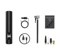 CCZRD 12V Portable Tyre Inflator Pump Wireless Digital Handheld Car Electric Air Compressor For Bicycle Motorcycle Balls Effortless Fast Inflation(M06-6000mAh)