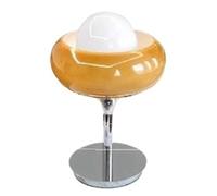 CCZRD Free Standing Lamp Table Lamp Modern Bedroom Bedside Study Living Room Retro Yellow Cream Egg Tart Light Complements Any Interior Style(Warm Light,Yellow Table Lamp)