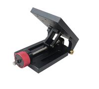 CCZRD High Precise Manual Lift Z-axis Scissor Lab Jack Elevator Optical Sliding Platform Linear Stage Aluminum Alloy Operation Smoothly Efficiently(Type C)