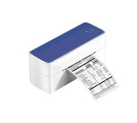 CCZRD PM 241 BT Shipping Printer Wireless Thermal Label For Small Business Compatible With Phone And Computer Fast Sharp Printing Every Label(Blue)