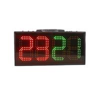 CCZRD Portable Digital Scoreboard Score Keeper Electric LED Board Indoor Basketball For Competition Soccer Team Games Easy To See When Indoor Outside(Single Side)