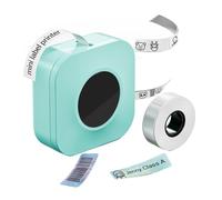 CCZRD Q30 Label Maker Machine With Tape Wireless Mini Printer Sticker For Home Office DIY Various Paper Fast Sharp Printing Every Label(Q30S Green)