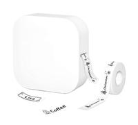 CCZRD Q30 Label Maker Machine With Tape Wireless Mini Printer Sticker For Home Office DIY Various Paper Fast Sharp Printing Every Label(Q30 White)