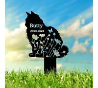 CCZUIML Pet Memorial Graves Markers for Dogs Cats,Dog Grave Markers Outdoor,Pet Tombstone,Gifts Graveyard Remembrance Graveside Burial Stake for Pet Owner