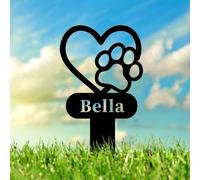 CCZUIML Pet Memorial Graves Markers for Dogs Cats,Dog Grave Markers Outdoor,Pet Tombstone,Gifts Graveyard Remembrance Graveside Burial Stake for Pet Owner