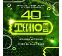 CD 40 Years Techno Club By Talla 2XLC 4CDs